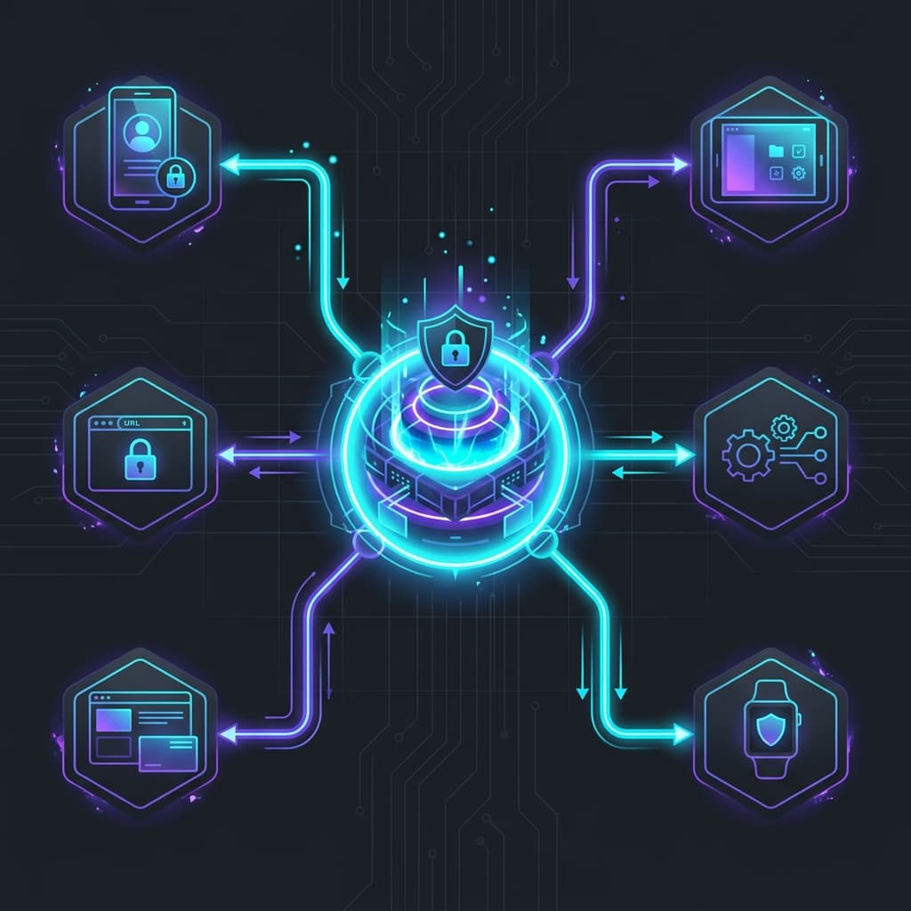 OAuth connection flow diagram